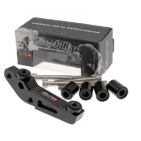 Staffa supporto pinza radiale Stage6 con interasse fori di fissaggio 43 mm per Mbk Nitro, Yamaha Aerox, Mbk Booster, Yamaha Bw's, Gilera Runnen, ricambio S6140064 s6-140064