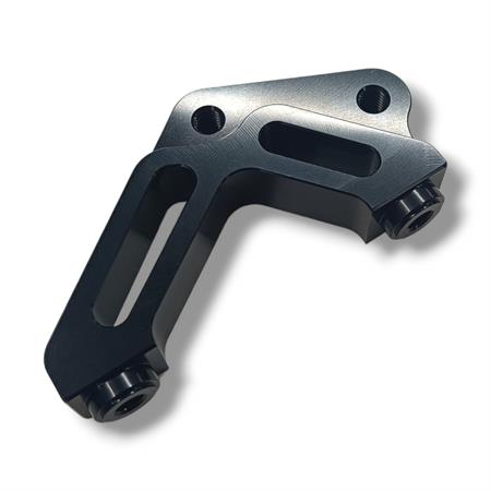 Adattatore pinza freno Stage6 RT per scooter Malaguti F12 con disco maggiorato 260 mm e interasse attacco forcella da 44,0 mm, ricambio S6140068 s6-140068