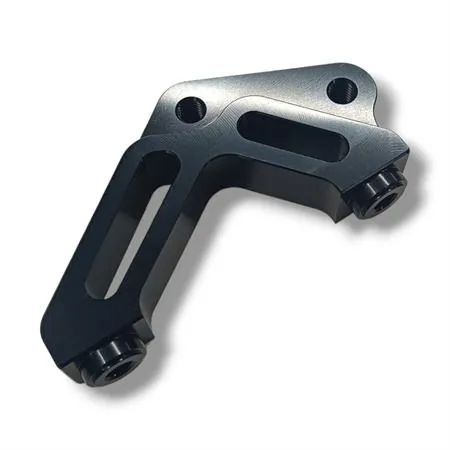 Adattatore pinza freno Stage6 RT per scooter Malaguti F12 con disco maggiorato 260 mm e interasse attacco forcella da 44,0 mm, ricambio S6140068 s6-140068