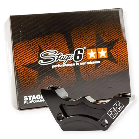 Adattatore pinza freno posteriore Stage6 R/T CNC per Minarelli 50cc (Yamaha, MBK, Malaguti, Aerox, Nitro)