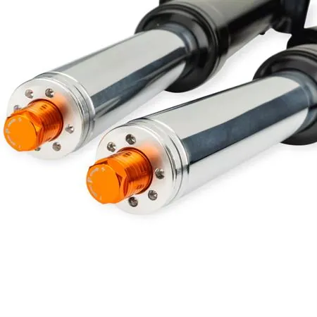S6-1450502/PACK1 Forcella coppia gambali e steli forcella anteriore Stage6 R/T MK2 in alluminio anodizzato nero con lavorazione CNC e supporti parafango per scooter Mbk Nitro e Yamaha Aerox 50 cc