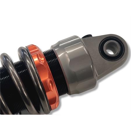 Ammortizzatore posteriore Stage6 R/T replica per scooter Aprilia SR Factory 50 cc motore Piaggio, ricambio S614614006