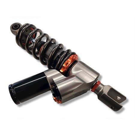 Ammortizzatore posteriore Stage6 R/T MK2 upside down per scooter con motore Minarelli orizzontale e interasse da 285 mm, ricambio S614616606