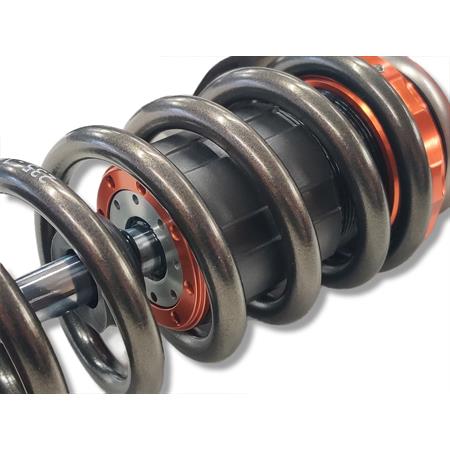 Ammortizzatore posteriore Stage6 R/T MK2 upside down per scooter con motore Minarelli orizzontale e interasse da 285 mm, ricambio S614616606