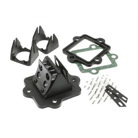 Valvola pacco lamellare Stage6 fkm viton per Minarelli orizzontale, ricambio S63219066VT