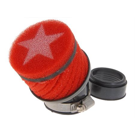 Filtro aria Racing stage 6 corto rosso (Stage6), ricambio S635014RO