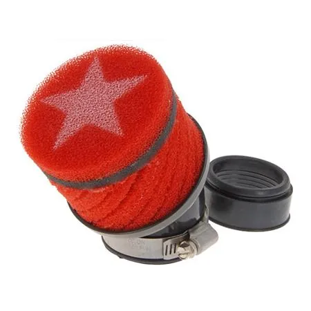 Filtro aria Racing stage 6 corto rosso (Stage6), ricambio S635014RO
