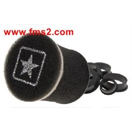 Filtro aria Stage6 1 stella nero, ricambio S635035BK S6-35035BK S6-35035/BK