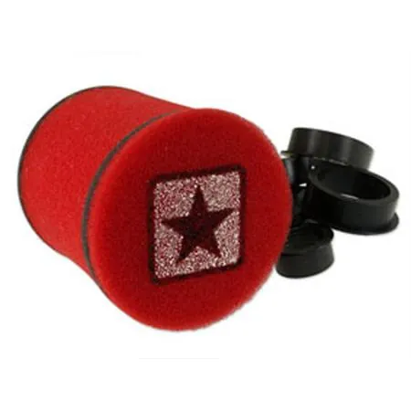Filtro aria Stage6 1 stella rosso, ricambio S635035RO S6-35035RO S6-35035/RO