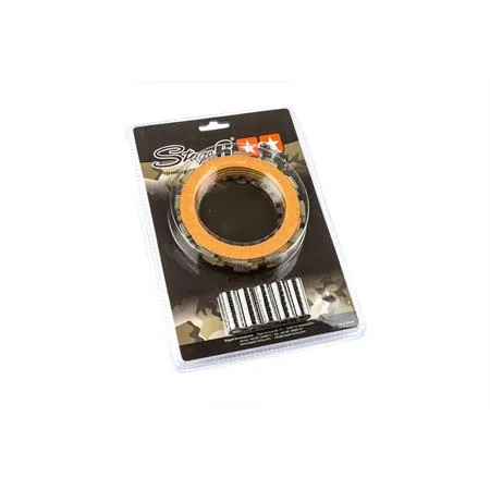 Serie dischi frizione Stage6 racing con mescola in carbonio per motori Derbi prodotti dal 1997 in poi , ricambio S65059206