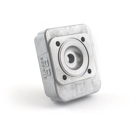 Gruppo termico stage6 mkII 70 cc in alluminio corsa standard, diametro 47,6 mm, spinotto 10 mm per scooter MBK Booster spirit con motore Minarelli verticale aria, ricambio S67117100