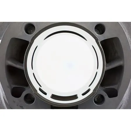 S6-7117100 Gruppo termico stage6 mkII 70 cc in alluminio corsa standard, diametro 47,6 mm, spinotto 10 mm per scooter MBK Booster spirit con motore Minarelli verticale aria