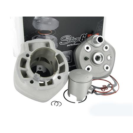 Motore gruppo termico Stage6 Racing mkii 70cc per scooter con motore Piaggio Gilera liquido con braccio lungo e corto e spinotto da 12mm, ricambio S67414004