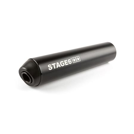 Marmitta stage6 streetrace am6\derbi ner, ricambio S69118903BM
