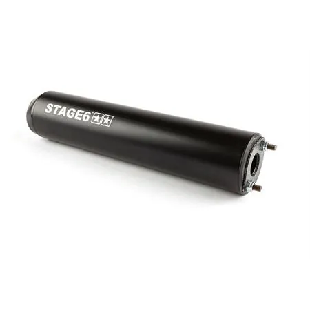 Marmitta stage6 streetrace am6\derbi ner, ricambio S69118903BM