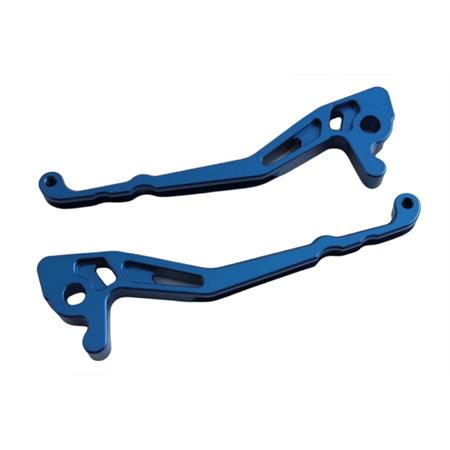 Leve freno SSP cnc Gilera Runner blu (Stage6), ricambio S6SSP1042BL