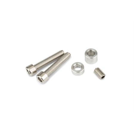 Staffetta ferma tirante frizione Stage6 in alluminio anodizzato nero per motori Minarelli AM6 tutte le versioni, ricambio S6SSP150BK