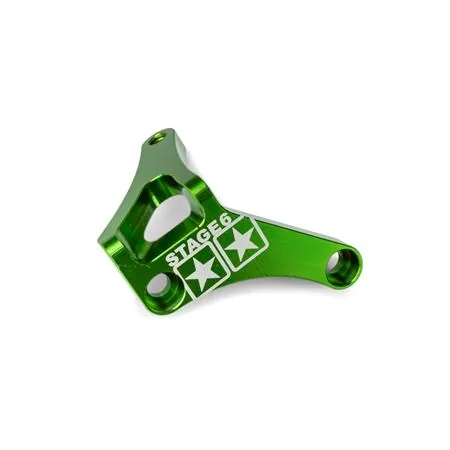 Staffetta ferma tirante frizione Stage6 in alluminio anodizzato verde per motori Minarelli AM6 tutte le versioni, ricambio S6SSP150GR