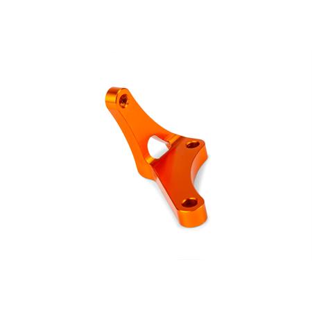Staffetta ferma tirante frizione Stage6 in alluminio anodizzato arancione per motori Minarelli AM6 tutte le versioni, ricambio S6SSP150OR