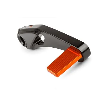 S6-SSP282KS/BK Leva  pedivella messa in moto Stage6 evo mk3 in alluminio di colore nero per scooter con motore Minarelli verticale ed orizzontale braccio lungo