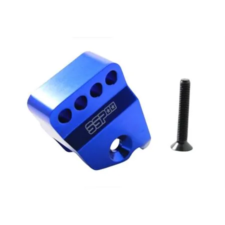 Rialzo ammortizzatore SSP regolabile Piaggio blu (Stage6), ricambio S6SSP362HLBL