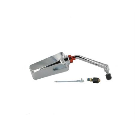 Specchietto retrovisore stage6 modello F1 destro di colore cromato lucido per applicazioni varie, ricambio S6SSP6302RCR