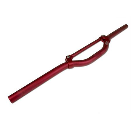 Manubrio str8 downhill 610 mm rosso, ricambio STR8STR00300RE