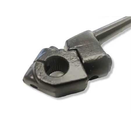 Leva messa in moto metallo am6 nera, ricambio STR8STR02090BK