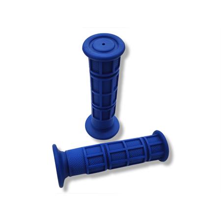 Coppia manopole in gomma blu cross, ricambio STR8STR06780BL