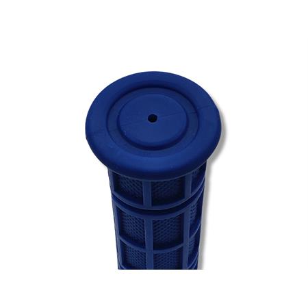 Coppia manopole in gomma blu cross, ricambio STR8STR06780BL