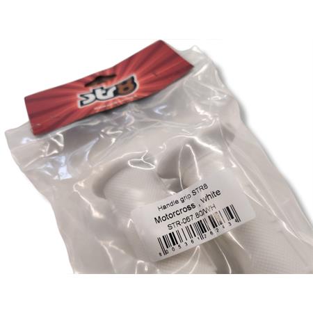 Coppia manopole str8 bianco cross, ricambio STR8STR06780WH