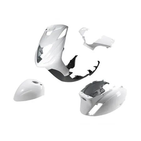 STR8STR998WH Kit carene STR8 di colore bianco pastello lucido per scooter Piaggio Zip SP 50 cc prodotti dal 2001 in poi