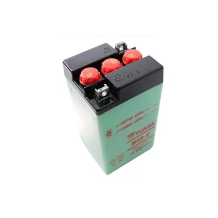 0600833 Batteria Yuasa B49-6, 6 Volt - 8 Ah, per motocicli e scooter