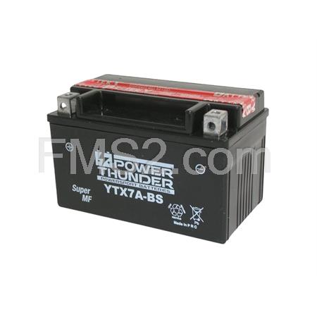 Batteria Yuasa YTX7A-BS 12 Volt - 6 Ah, tipo MF, ricambio 0645070