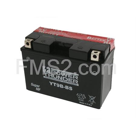Batteria Yuasa YT9B-BS, 12 Volt - 8 Ah, tipo MF, ricambio 0645081