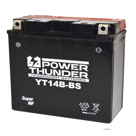 Batteria Yuasa YT14B-BS 12 Volt - 12 Ah, ricambio 0645130