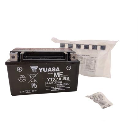 Batteria Yuasa YTX7A-BS 12v/6ah, ricambio 0650700