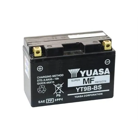 0650811 Batteria SGR YT9B-BS, 12 Volt - 8 Ah