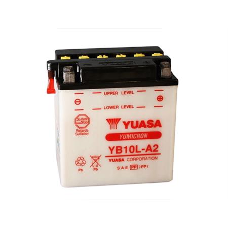 Batteria Yuasa YB10L-A2, 12 Volt - 11 Ah, ricambio 0651134