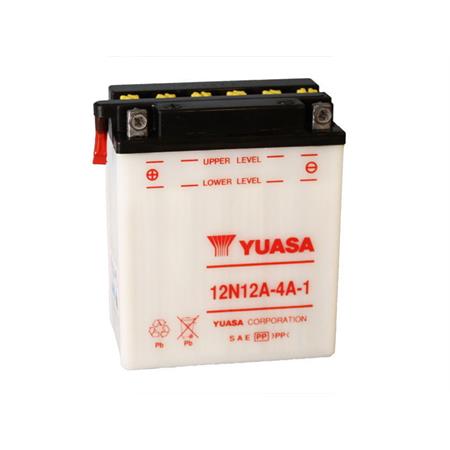 Batteria yuasa 12n12a-4a-1 12v-12ah, ricambio 0651233