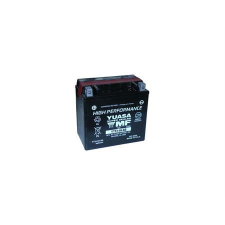 Batteria ytx14h-bs 12 v (volt)-12ah sigillata (SGR, Denso, Leonelli, Hyflo, Yuasa), ricambio 065124
