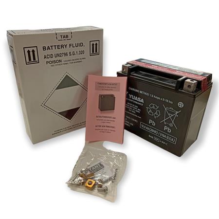 Batteria yuasa ytx20hl-bs 12v-18ah (sigi, ricambio 065185