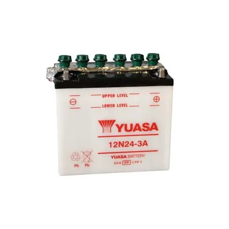 0652433 Batteria Yuasa 12N24-3A 12 Volt - 24 Ah
