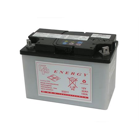 Batteria 6mk5 12v-32ah guzzi-ape mp, ricambio 0653211