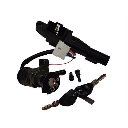 Kit serrature blocchetto accensione e sella SGR per scooter Beta ARK 50 raffreddati ad aria e liquido prodotti dal 1996 al 2013, ricambio 0973570