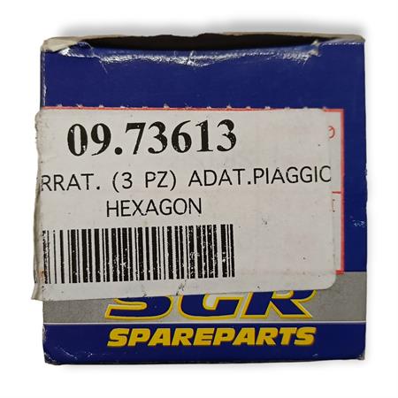 Kit serratura (3 pz) adattabile Piaggio Hexagon, ricambio 0973613