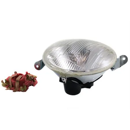 1595601 Gruppo ottico fanale anteriore Elma by SGR per Piaggio Vespa PX e PE 125, 150 e 200 cc prima della serie arcobaleno