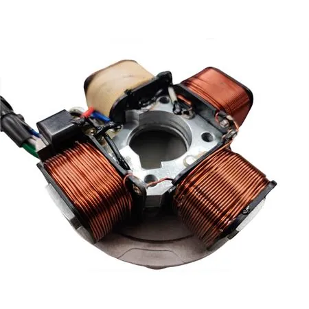 Statore a 4 poli SGR per Piaggio Vespa PK 50 XL, PK 50 XL RUSH e PK 50 N senza avviamento elettrico prodotte dal 1985 fino al 1990, ricambio 163010