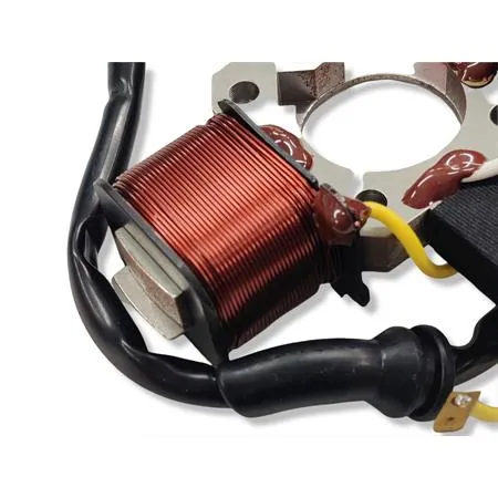 164152 Statore elettronico completo SGR per ciclomotori Piaggio Si, Ciao Px, Bravo, SuperBravo con accensione elettronica mono marcia e variatore
