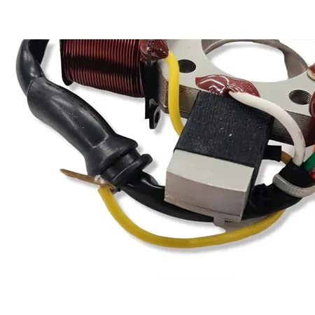 164152 Statore elettronico completo SGR per ciclomotori Piaggio Si, Ciao Px, Bravo, SuperBravo con accensione elettronica mono marcia e variatore